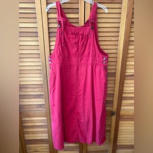 Sassoon vintage red jumper dress A8